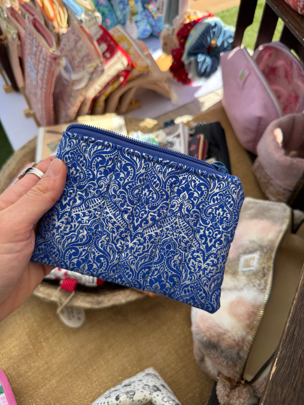 Quilted Mini Wallet