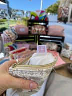 Quilted Mini Wallet | French General Fabric