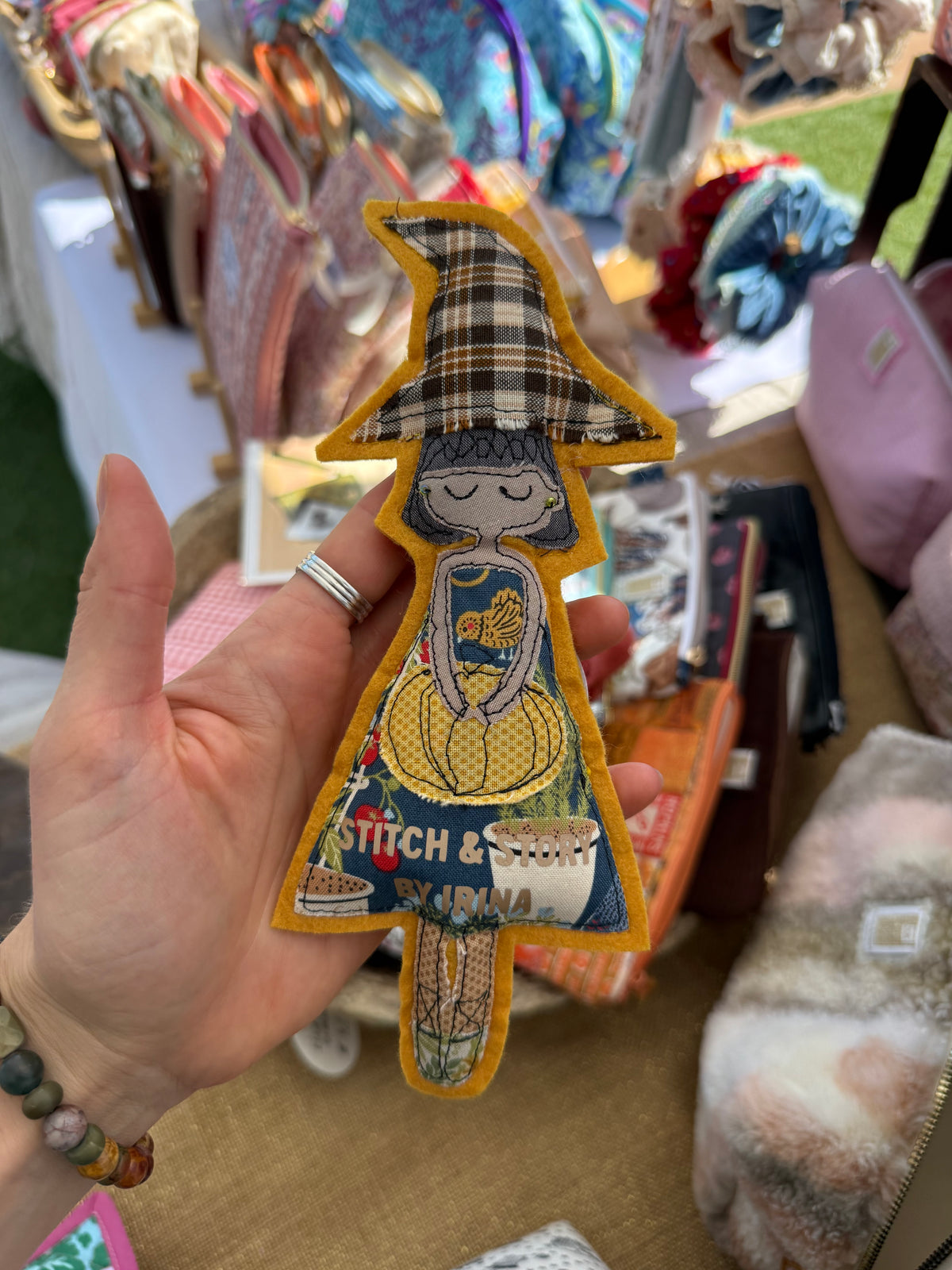 Witch Bag Charms | One-of-a-Kind Appliqué