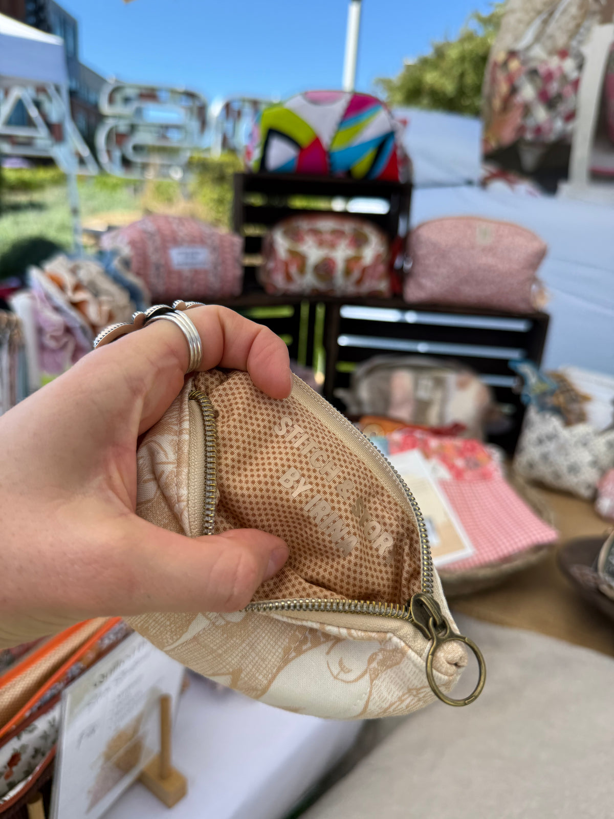 Quilted Mini Wallet