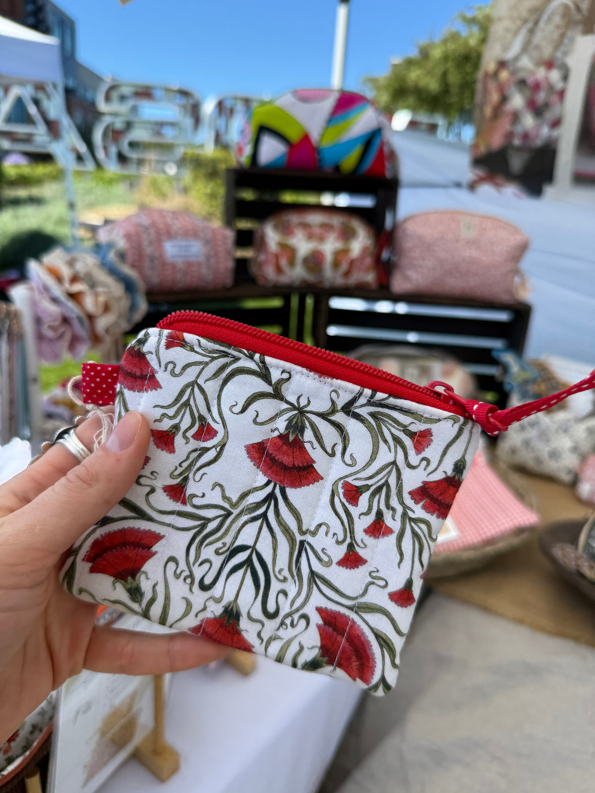 Quilted Mini Wallet