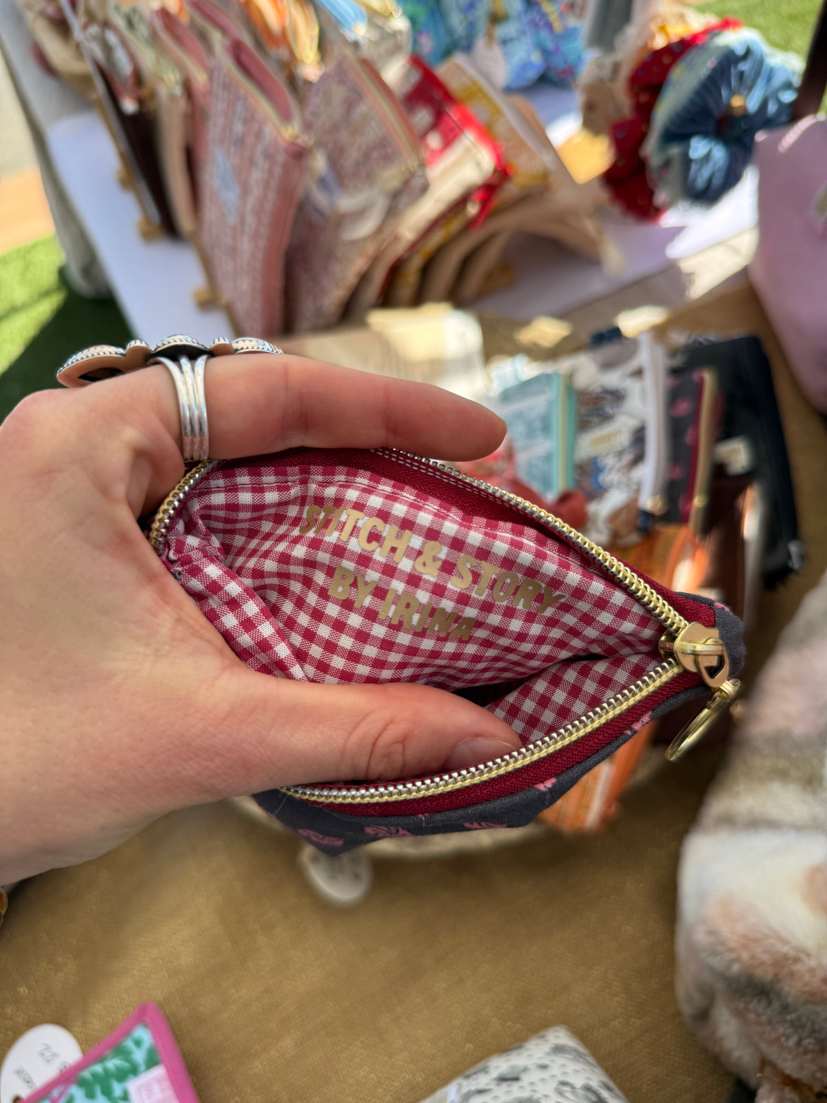 Quilted Mini Wallet