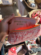 Quilted Medium Boxy Pouch