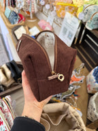 Corduroy Boxy Pouch