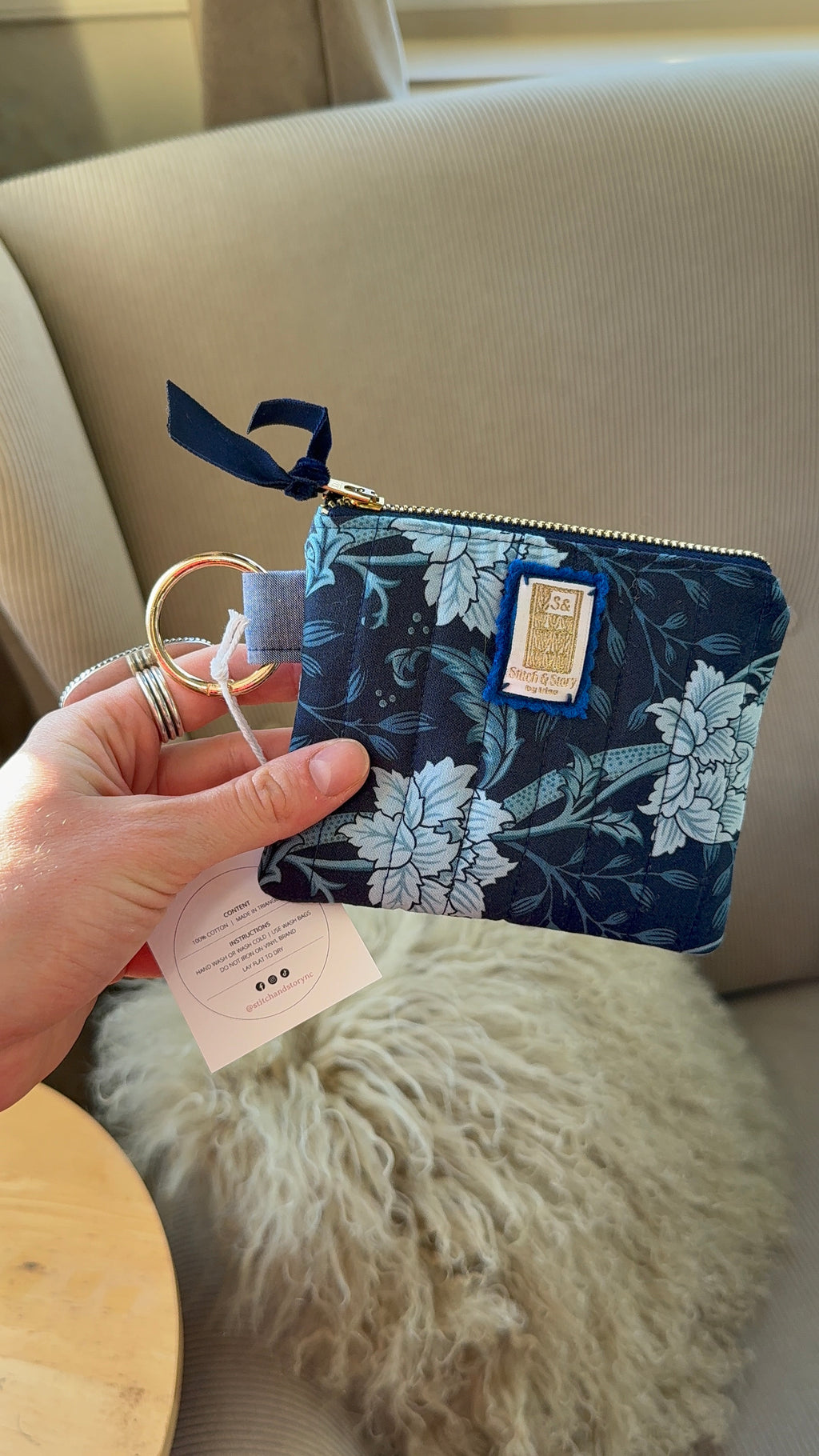 Mini Wallet | William Morris Print