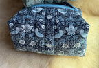 William Morris Quilted Boxy Pouches | Made to order