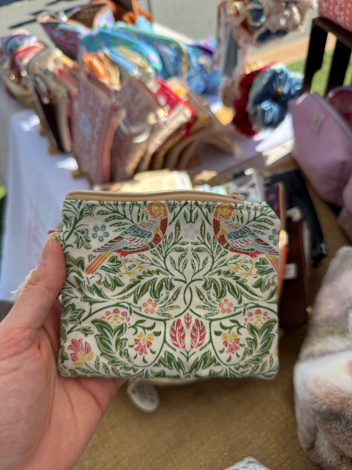 Quilted Mini Wallets | William Morris Prints