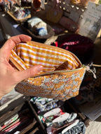 Handmade Quilted Autumn Rectangular Pouch