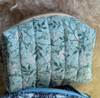 William Morris Quilted Boxy Pouches | Made to order