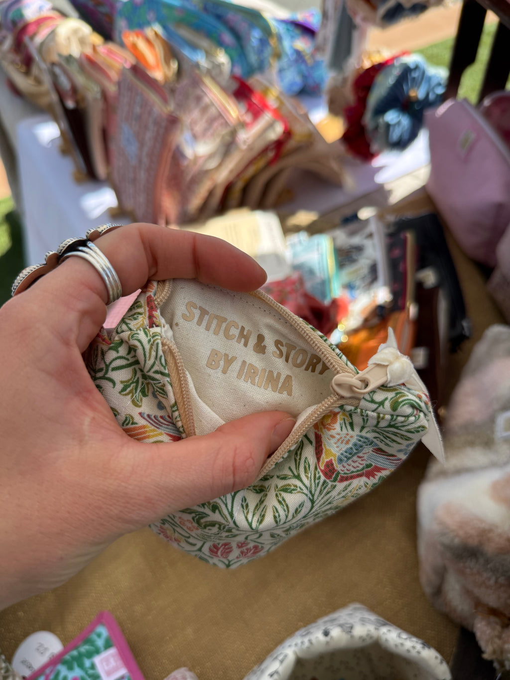 Quilted Mini Wallets | William Morris Prints