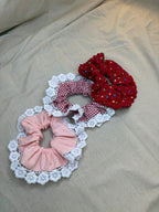 Lace Hair Scrunchies