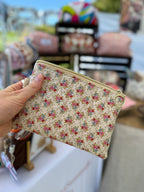 Quilted Flat Pouch | Tilda Fabric