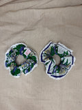 French Vintage Trim Lace Hair Scrunchies