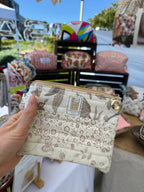 Quilted Mini Wallet | French General Fabric