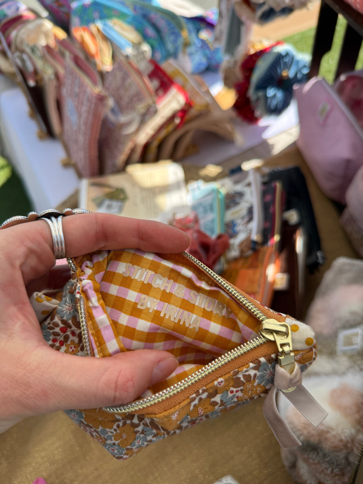 Quilted Mini Wallets | Tilda Fabric