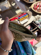 One-of-a-Kind William Morris Mini Wallet