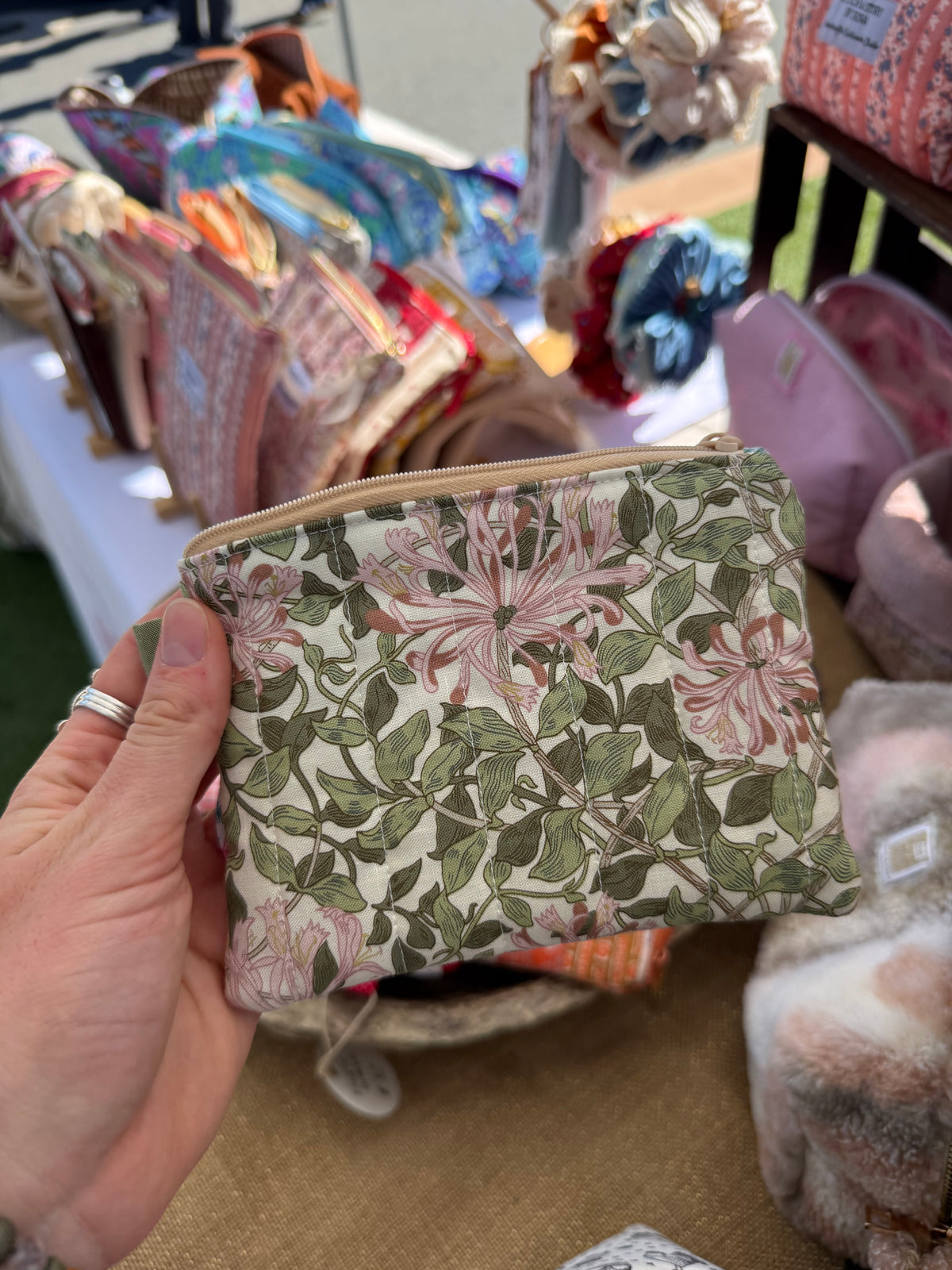 Quilted Mini Wallets | William Morris Prints