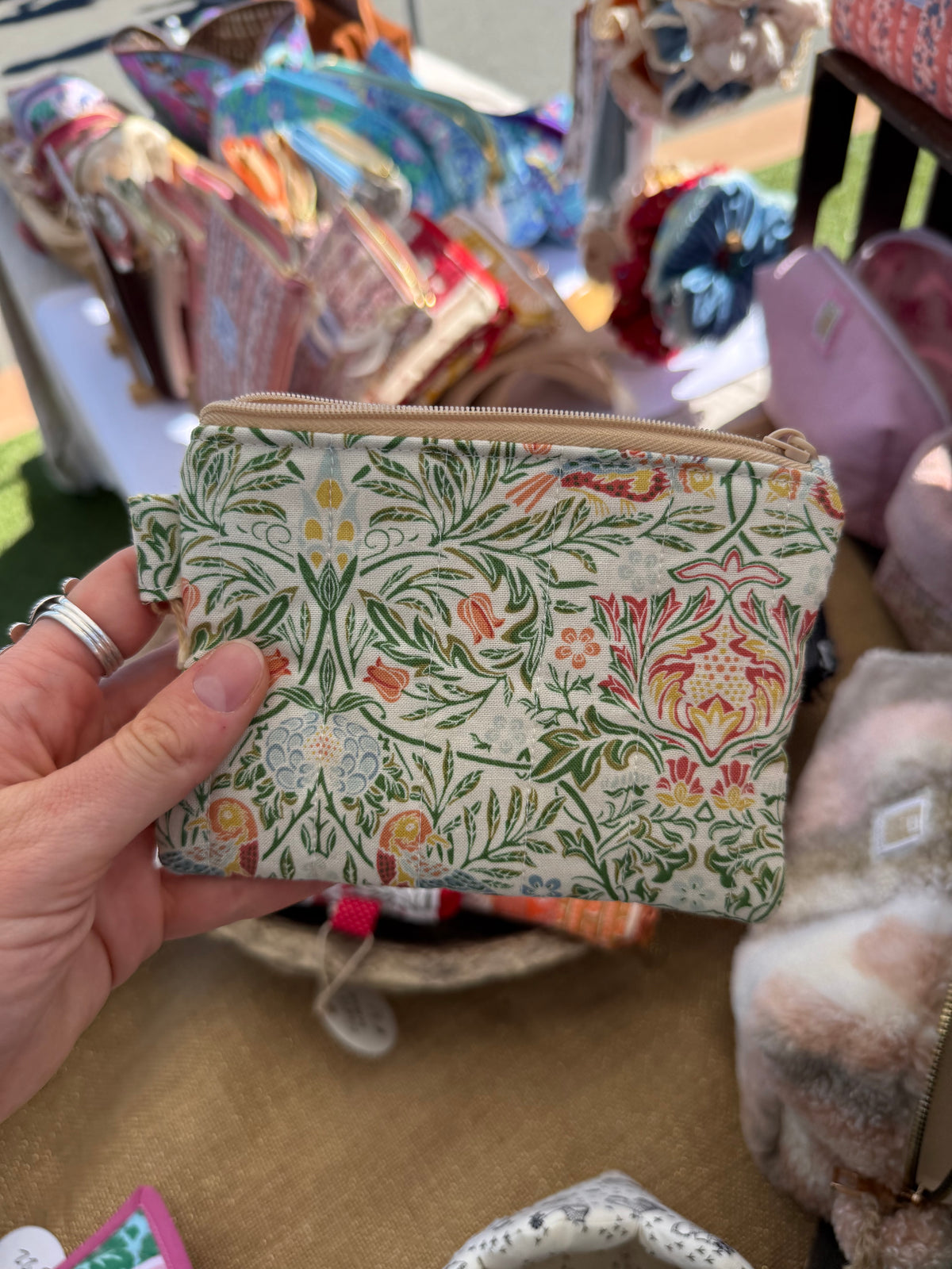 Quilted Mini Wallets | William Morris Prints