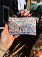 Quilted Mini Wallet | French Fabric