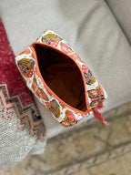 Quilted Butterfly Pouch | Handmade Zipper Pouch