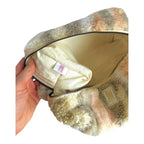 Sherpa cozy pouch/Toiletry Travel Bag