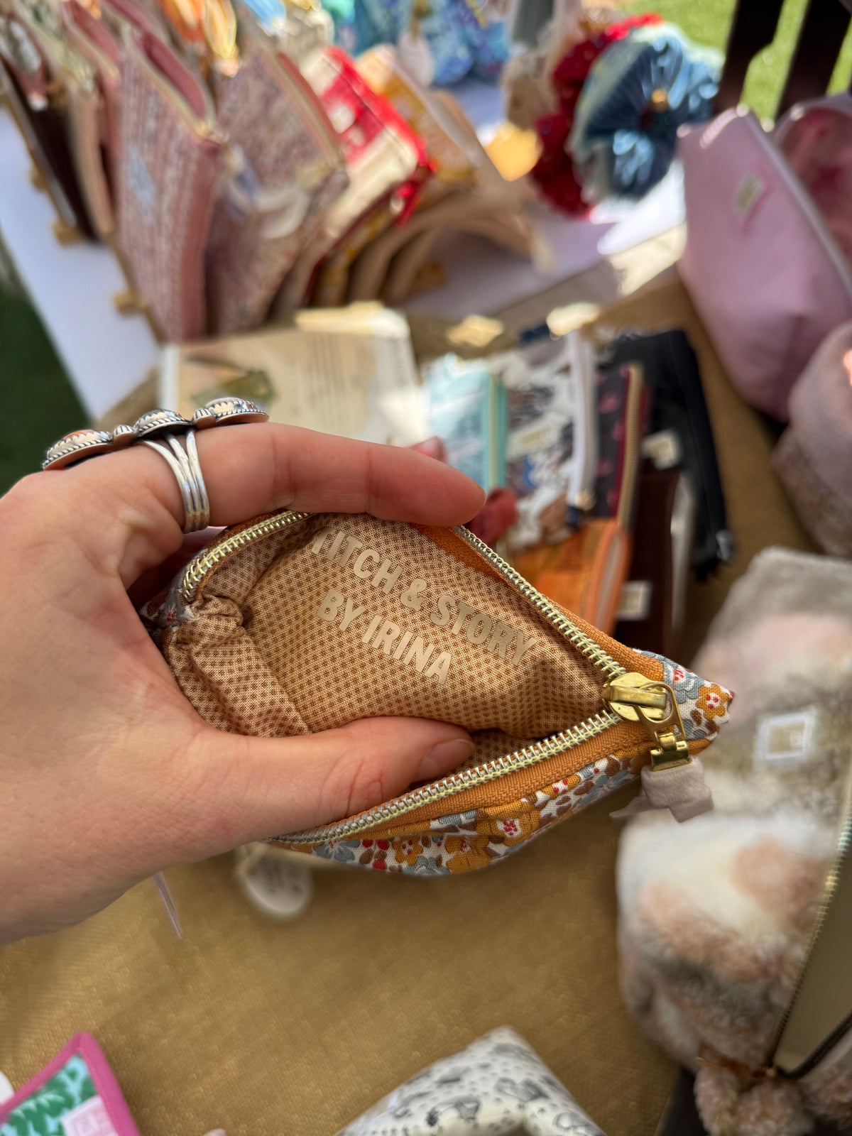 Quilted Mini Wallets | Tilda Fabric
