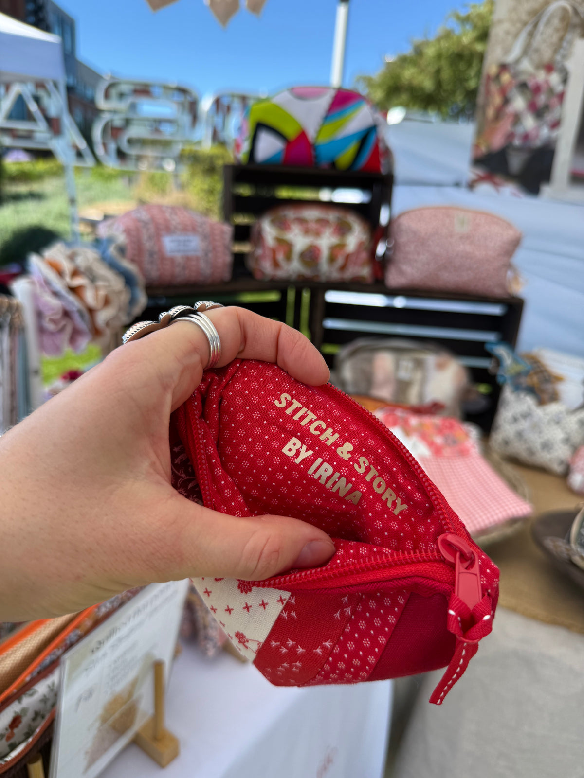 Quilted Mini Wallet | Patchwork Style