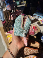William Morris Quilted Boxy Pouch