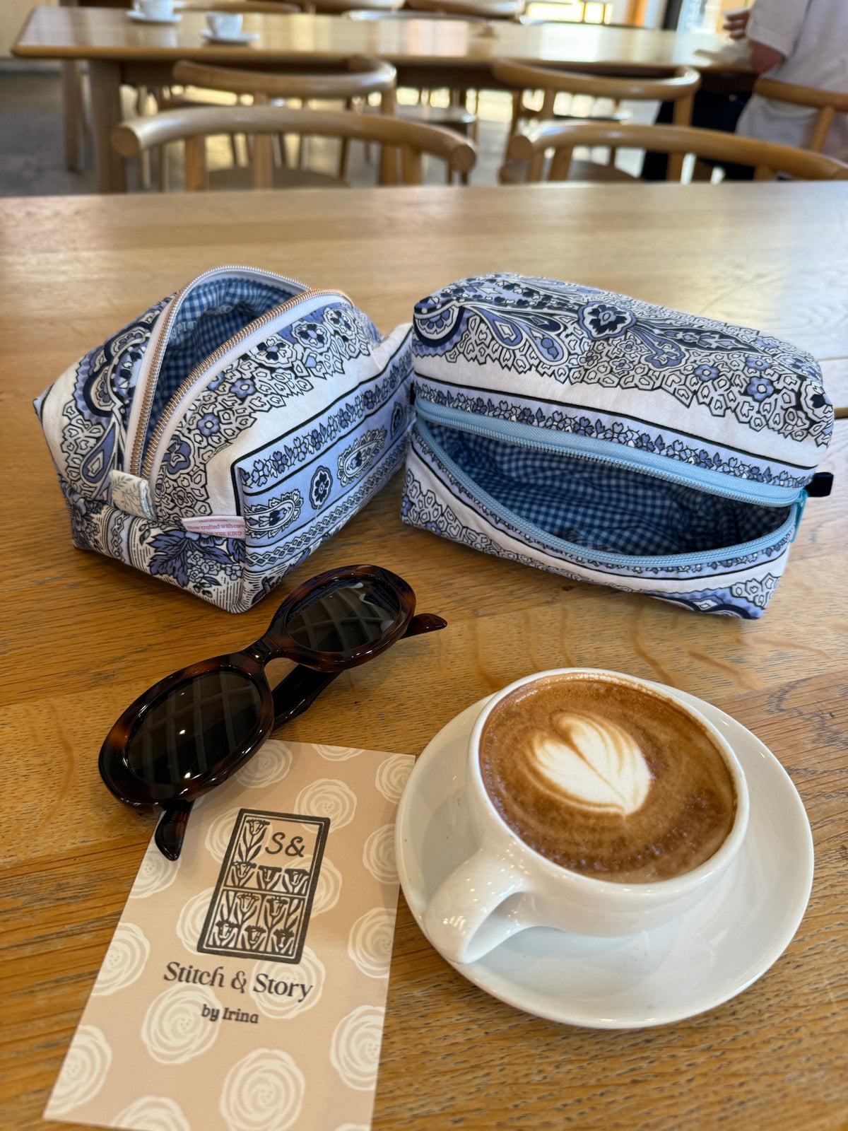 Provençal Heritage Pouch | Authentic Souleiado Frech Cotton