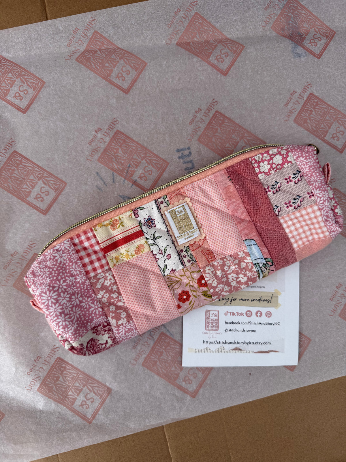 Patchwork Pencil Pouch
