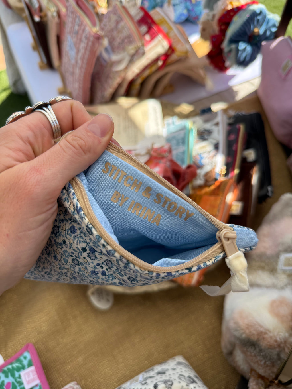 Quilted Mini Wallet | Liberty London Fabric