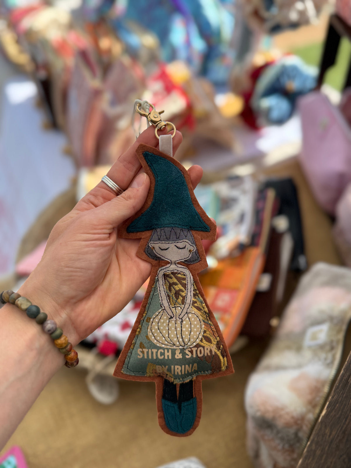 Witch Bag Charms | One-of-a-Kind Appliqué