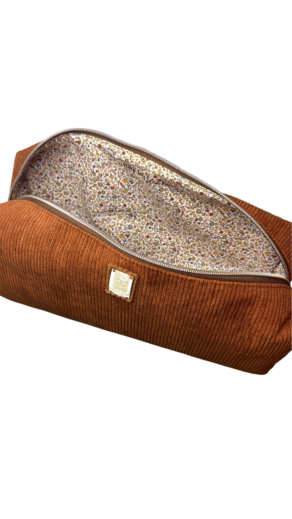 Handmade Hair Tool Pouch | Corduroy Fabric