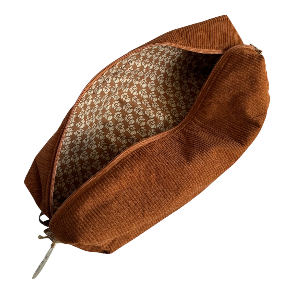 Handmade Hair Tool Pouch | Corduroy Fabric