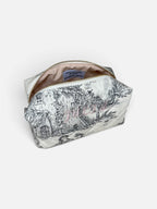 Personalized French Toile de Jouy Pouch