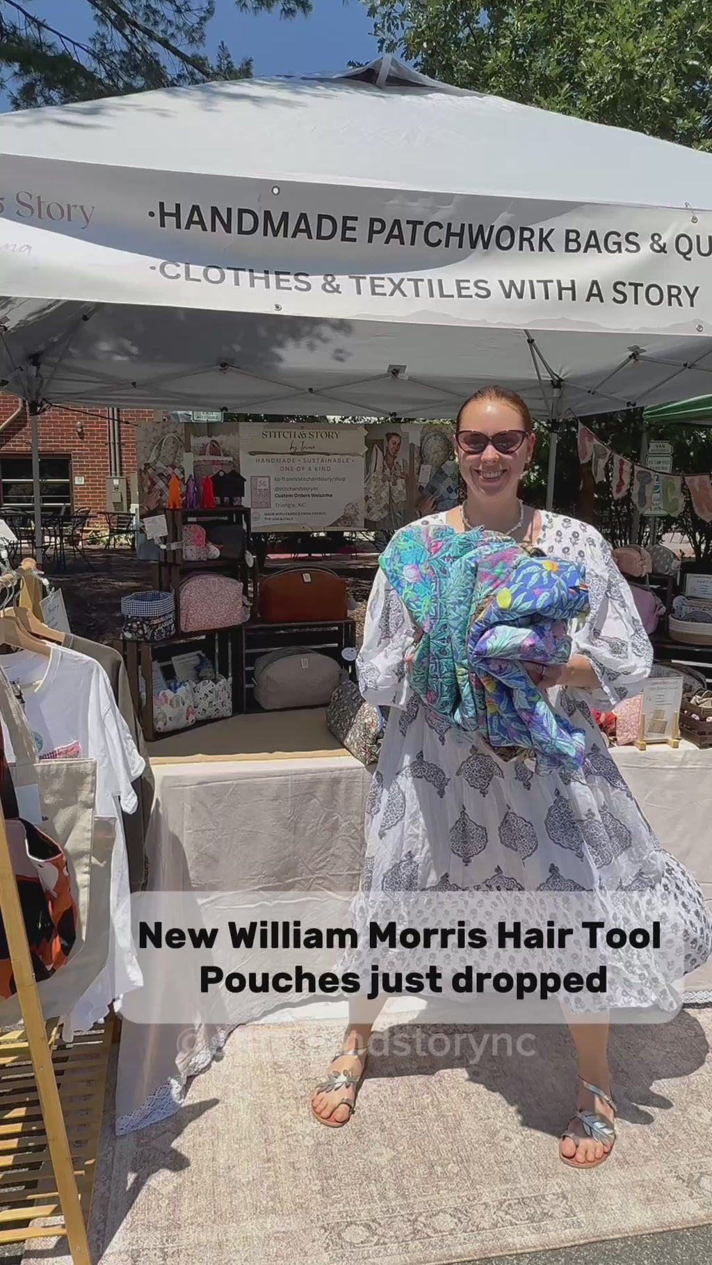 Hair Tool Pouches | William Morris Prints
