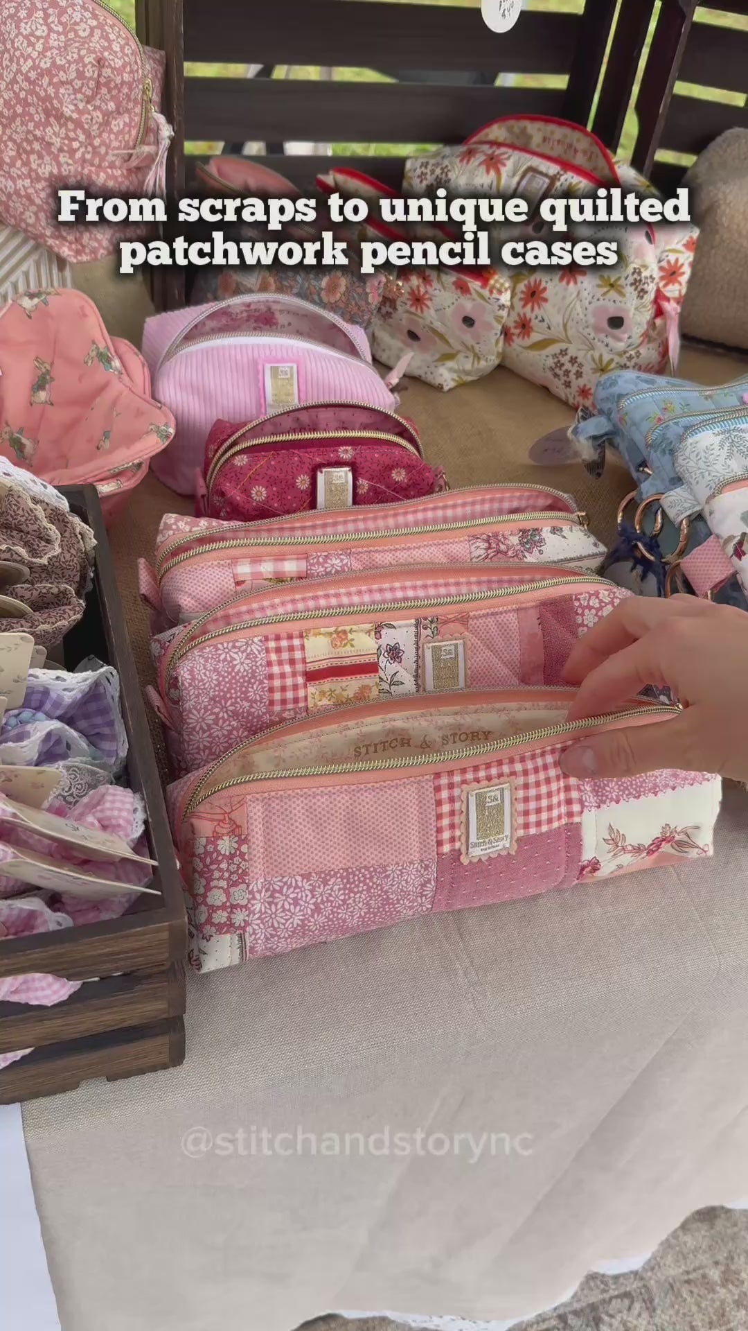 Patchwork Pencil Pouch
