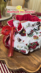 Holiday Tea Pot Cover